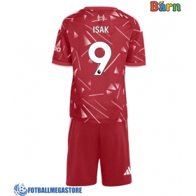 Fotballdrakt Barn Liverpool Alexander Isak #9 Hjemmedraktsett 2026-27 Kortermet (+ Korte bukser)